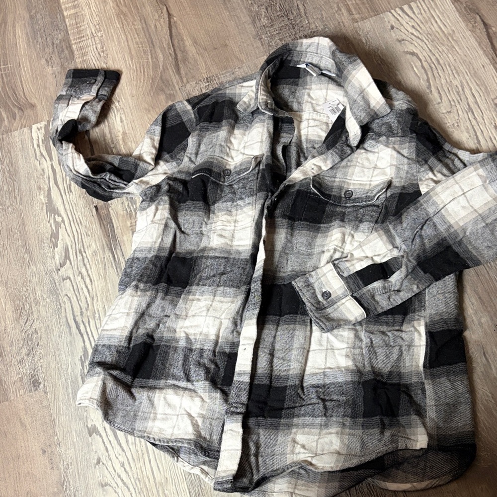 Old Navy The Boyfriend Flannel Shirt